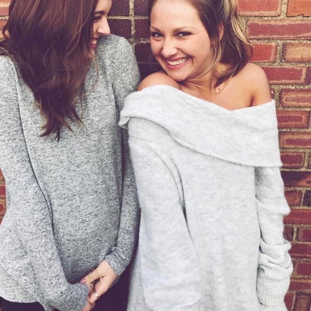 Long sleeve sweater dress